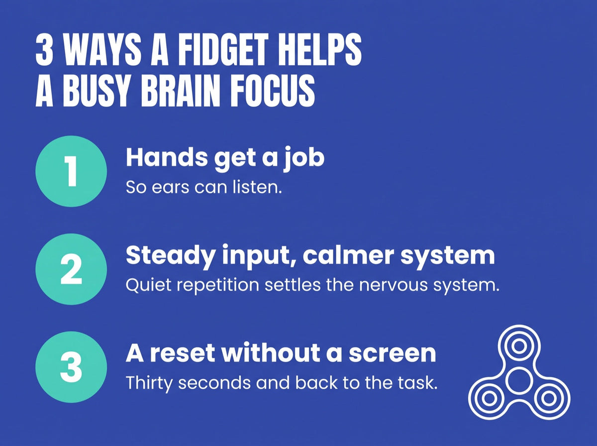 3 ways a fidget helps a busy brain focus